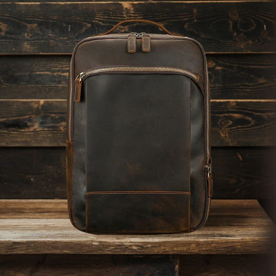 Jett | Vintage Leather Crazy Horse Backpack