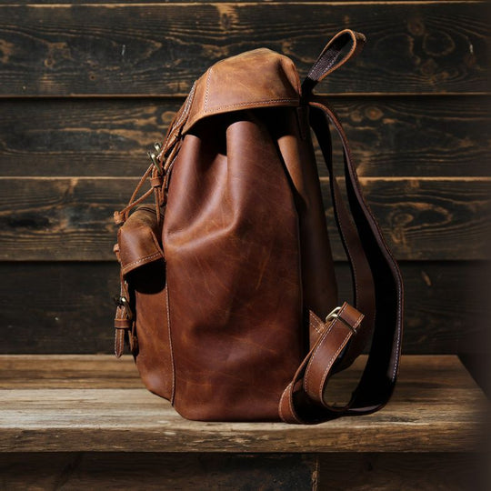 Leather Knapsack | CADIZ