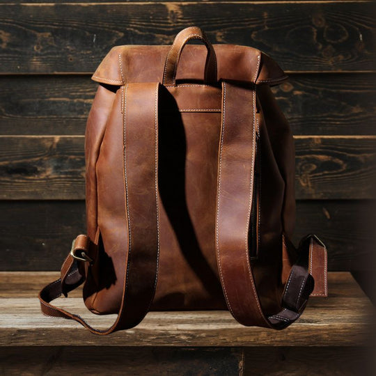 Leather Knapsack | CADIZ