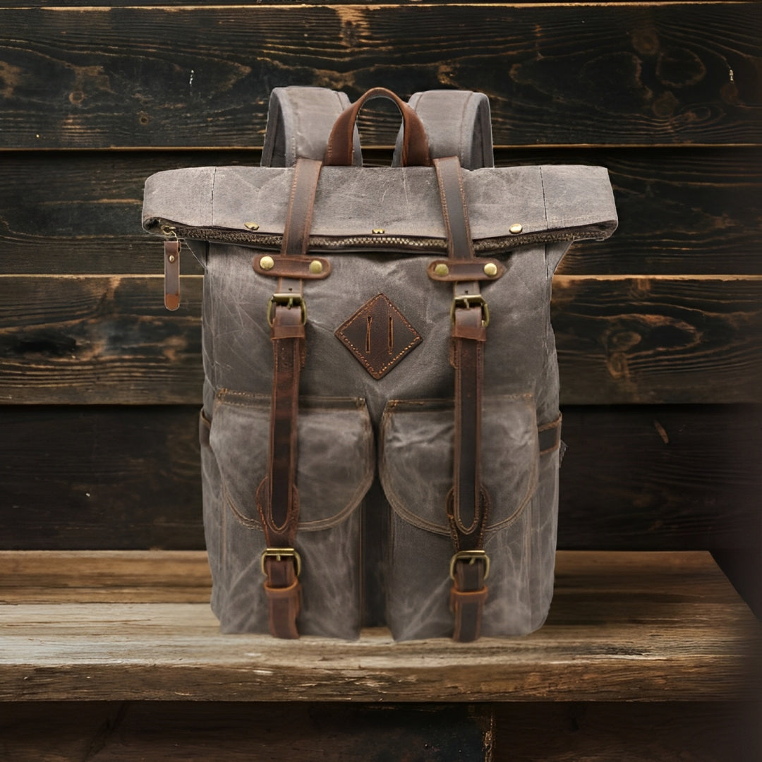 Canvas Laptop Backpack | KRUN