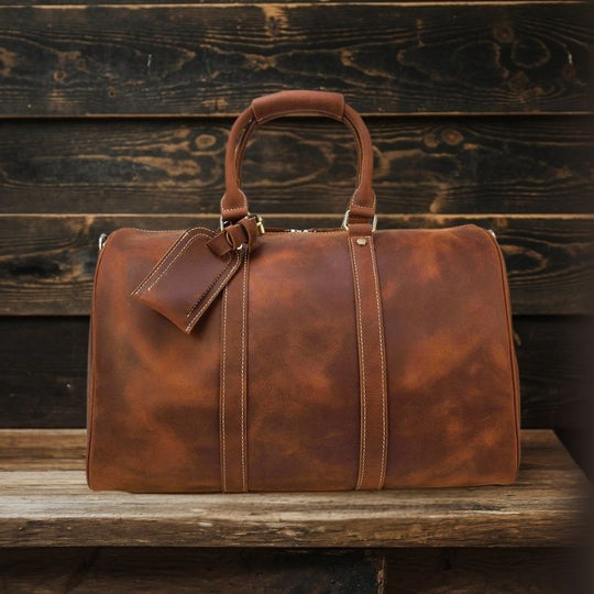 Leather Duffle Bag | LEUVEN