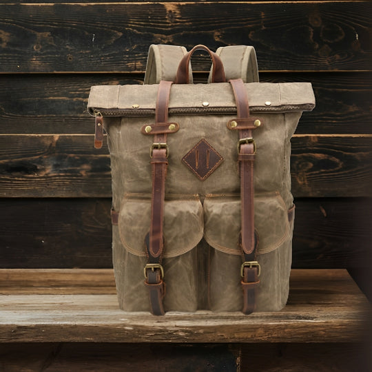 Canvas Laptop Backpack | KRUN