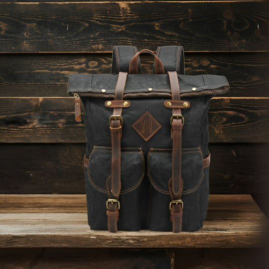 Canvas Laptop Backpack | KRUN