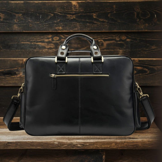 Leather Messenger Bag | DURBUY