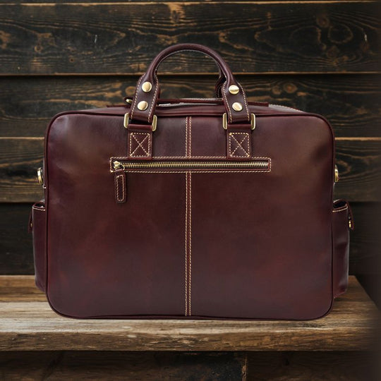 Leather Messenger Bag | DURBUY