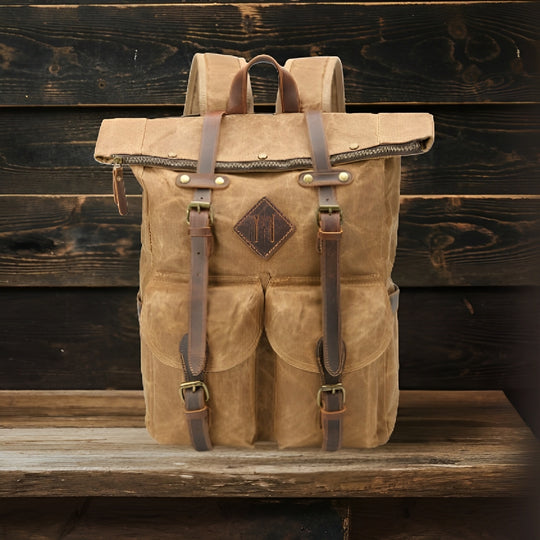 Canvas Laptop Backpack | KRUN