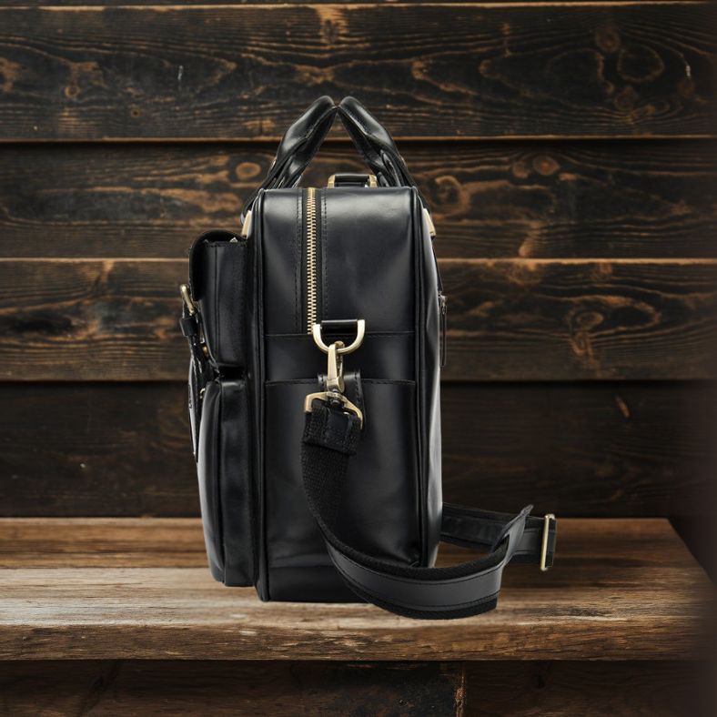 Leather Messenger Bag | DURBUY