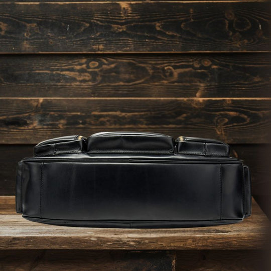 Leather Messenger Bag | DURBUY