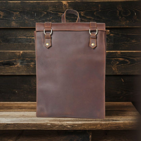 Full Grain Leather Backpack | KENWAY