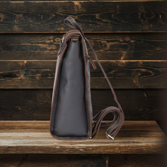 Full Grain Leather Backpack | KENWAY