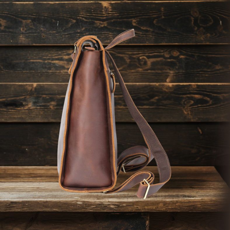 Full Grain Leather Backpack | KENWAY