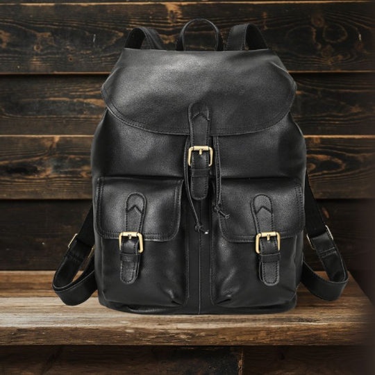 Leather Satchel Backpack | FALUN