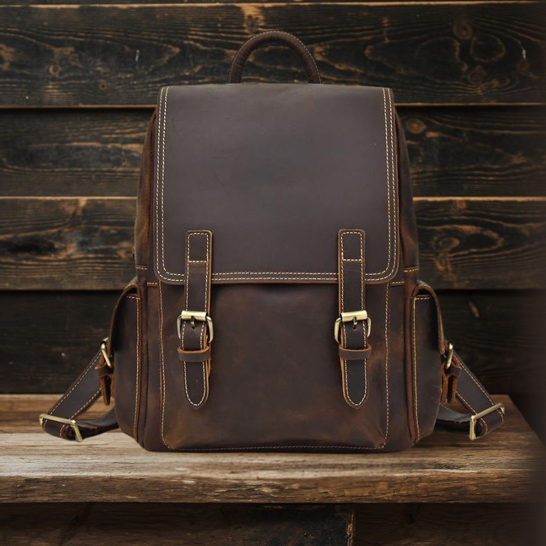 Leather Rucksack Womens | ALMERIA