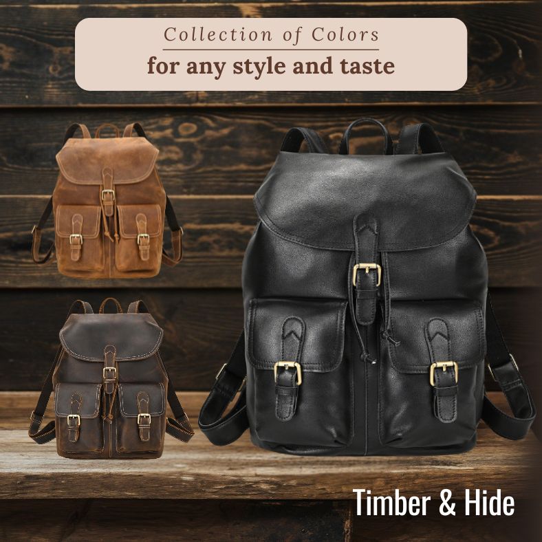 Leather Satchel Backpack | FALUN