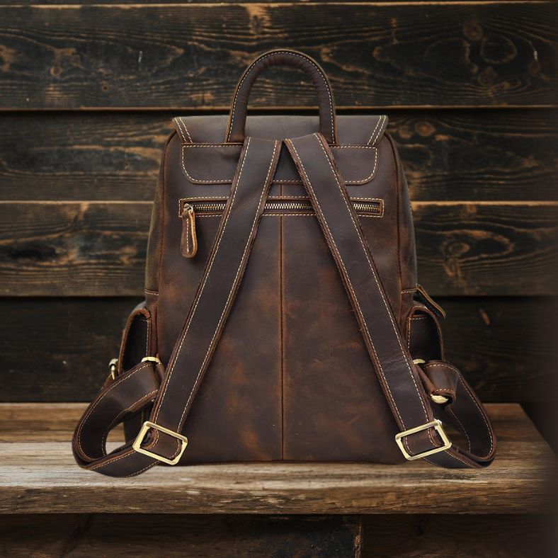 Leather Rucksack Womens | ALMERIA