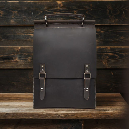 Leather Rucksack Handbag |  OLDEN