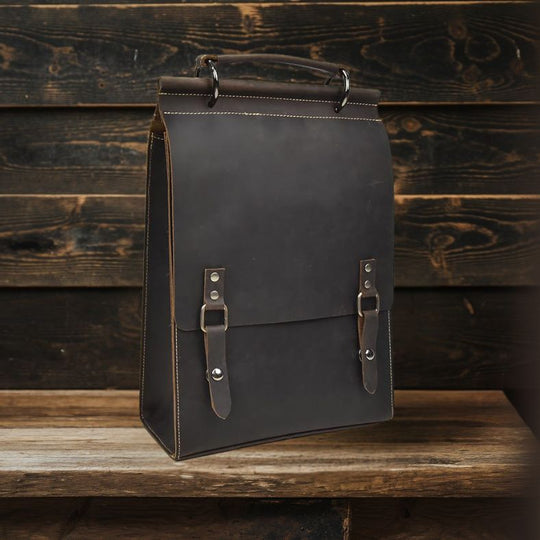 Leather Rucksack Handbag |  OLDEN