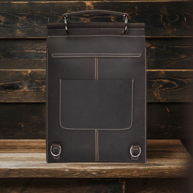 Leather Rucksack Handbag |  OLDEN