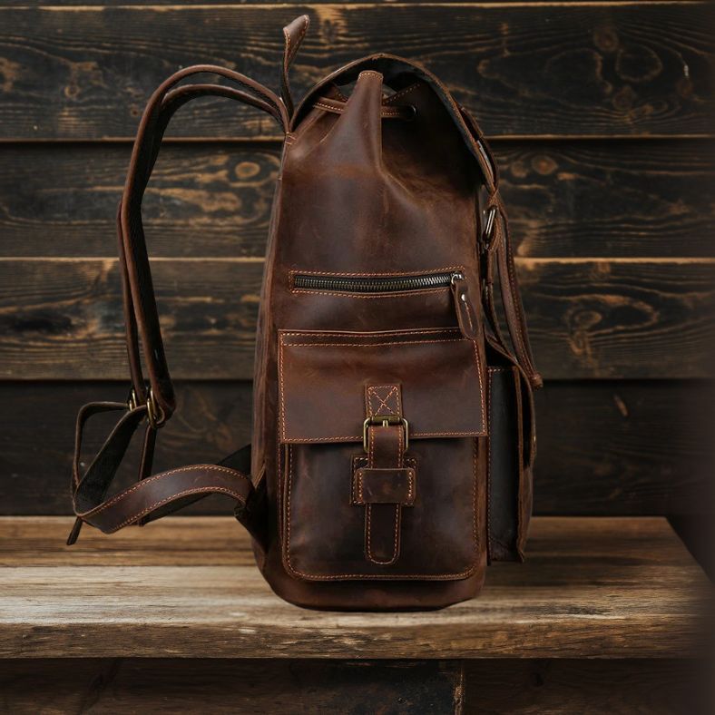 Leandro | Men's Leather Backpack