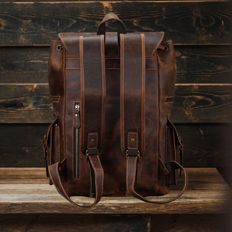 Leandro | Men's Leather Backpack