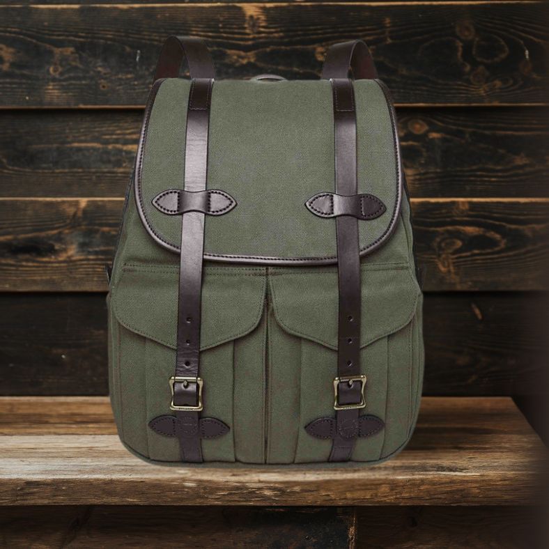 Canvas Rucksack Backpack | PRAGS