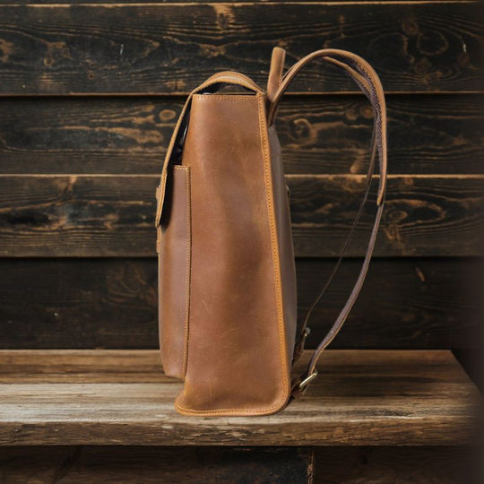 Business Leather Backpack | LUGANO