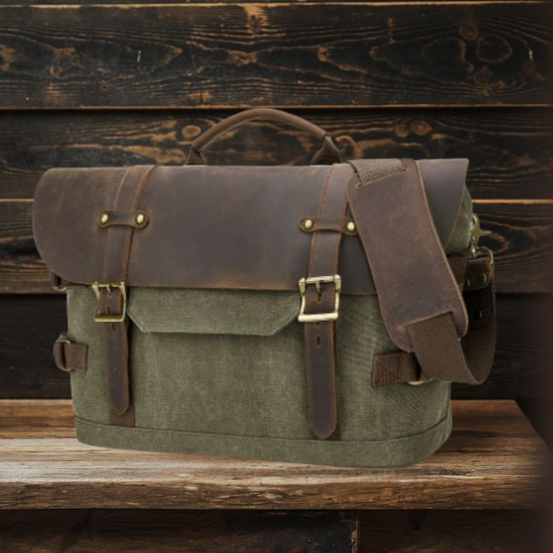 Canvas Shoulder Bag | BOULDER