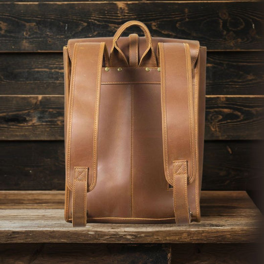 Business Leather Backpack | LUGANO