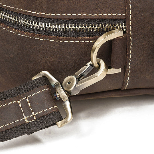 Leather Messenger Bag | DURBUY