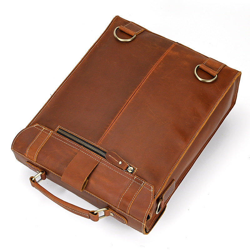 Leather Convertible Backpack | GIRONA