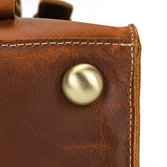 Leather Convertible Backpack | GIRONA