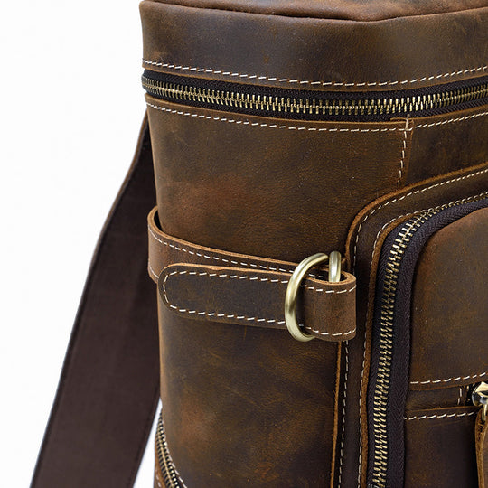 Leather Rucksack Backpack | LUGO