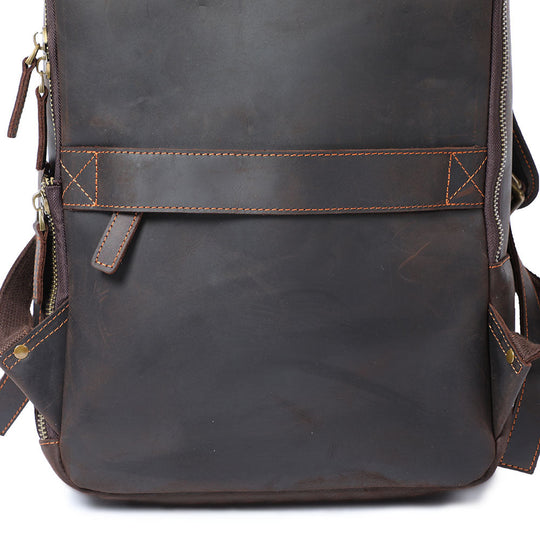 Leather Laptop Rucksack | LARVIK