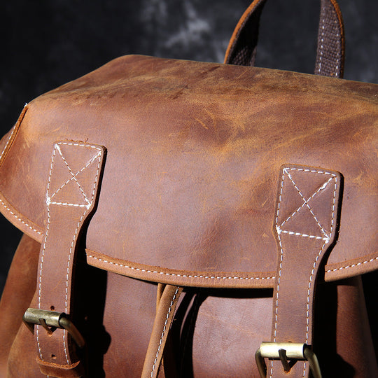 Leather Knapsack | CADIZ