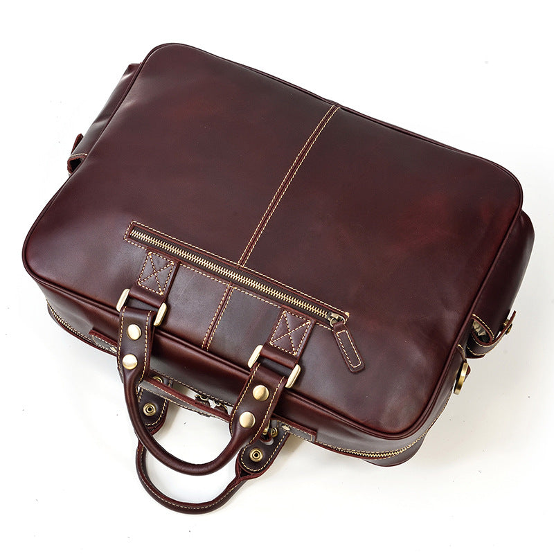 Leather Messenger Bag | DURBUY