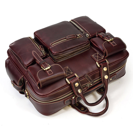 Leather Messenger Bag | DURBUY